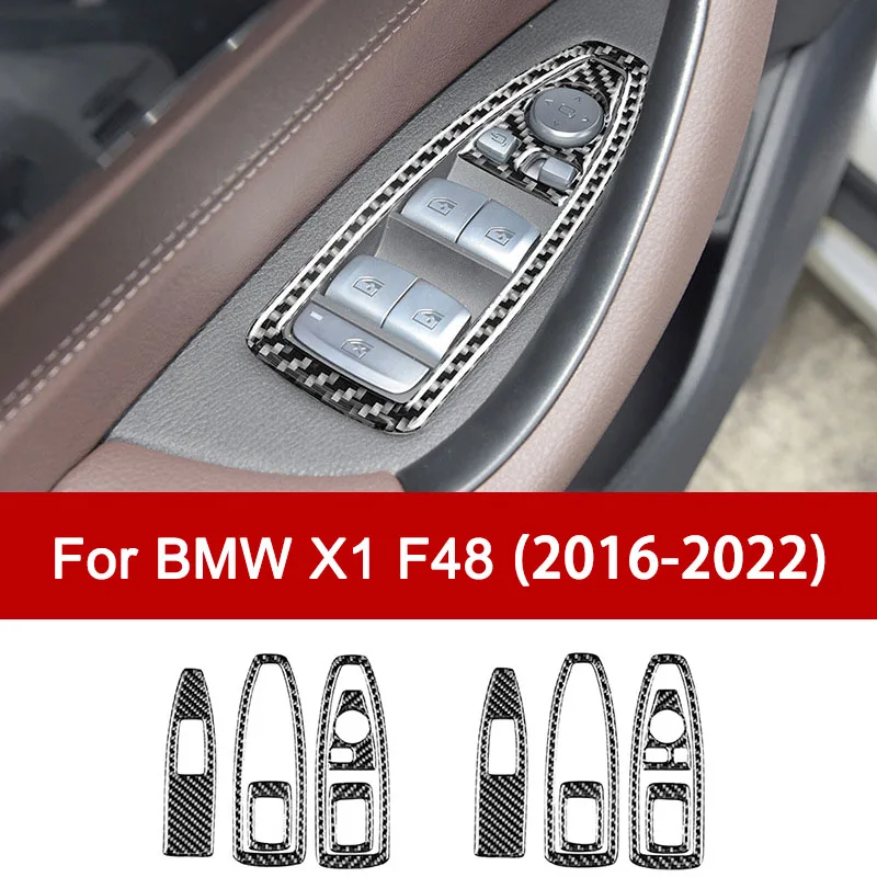 For BMW X1 F48 2016-2022, Carbon Fiber Window Lift Button Decorative Sticker Interior Modification Accessories Luxury Upgrade
For BMW X1 F48 2016-2022, Carbon Fiber Window Lift Button Decorative Sticker Interior Modification Accessories Luxury Upgrade