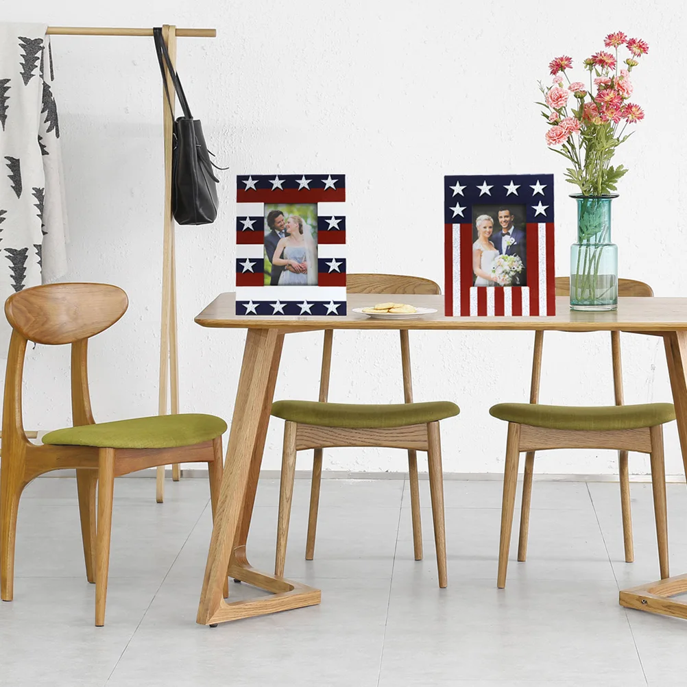 Independence Day Photo Frame Chic Decorative Desktop Ornament Sturdy Picture Holder for Home Office Display Frame for Memories
Independence Day Photo Frame Chic Decorative Desktop Ornament Sturdy Picture Holder for Home Office Display Frame for Memories