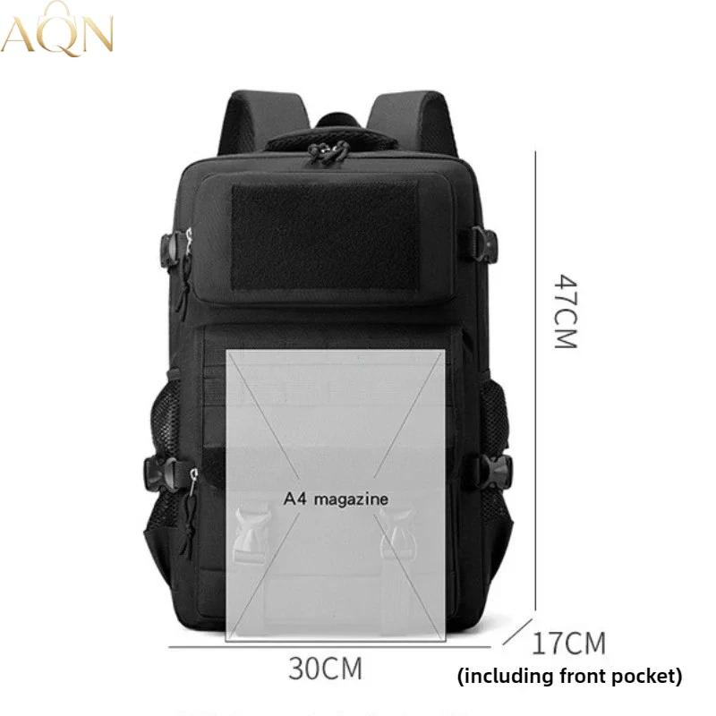 AQN Men's Tactical Backpack Waterproof Outdoor Travel Daypack for Climbing Hiking Trekking Hunting Fishing Camping Sports
AQN Men's Tactical Backpack Waterproof Outdoor Travel Daypack for Climbing Hiking Trekking Hunting Fishing Camping Sports