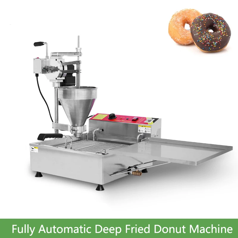Commercial Professional Deep Fried Donut Machine, High-Quality Industrial High-Power Electric Fried Donut Machine
Commercial Professional Deep Fried Donut Machine, High-Quality Industrial High-Power Electric Fried Donut Machine