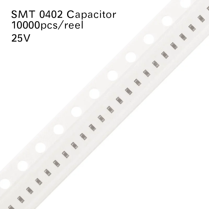 10000 шт./лот 0402 25 В SMT конденсатор 1NF 10NF 100NF 2.2NF 22NF 1UF 10UF 3.3NF 33NF 2.2UF 22UF
10000 шт./лот 0402 25 В SMT конденсатор 1NF 10NF 100NF 2.2NF 22NF 1UF 10UF 3.3NF 33NF 2.2UF 22UF