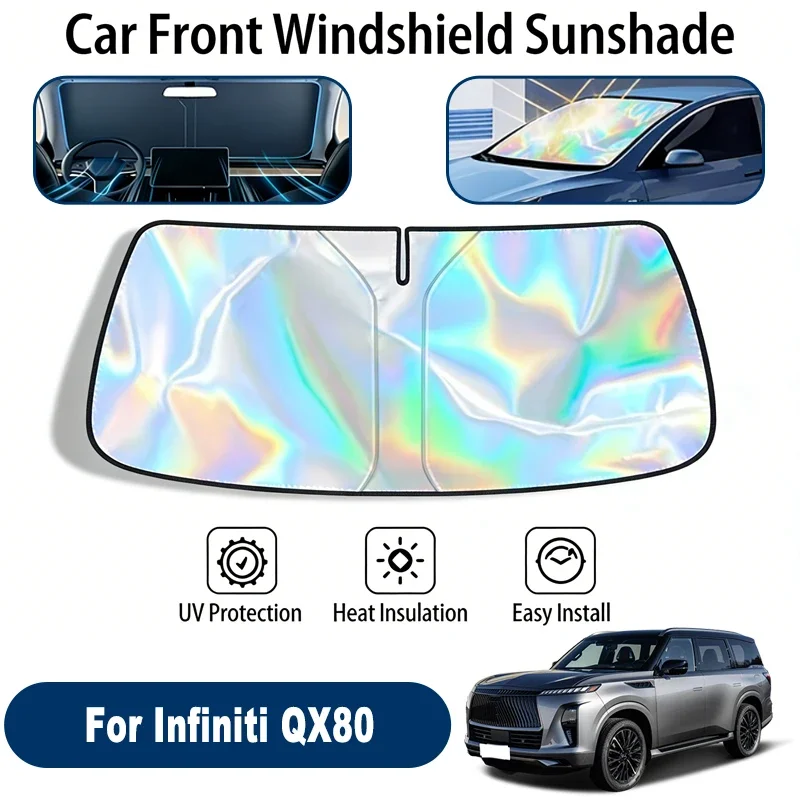 Car Windshield Sun Shade UV Reflective Sun Visor Protection Cover For Infiniti QX80 Z62 2010-2026
Car Windshield Sun Shade UV Reflective Sun Visor Protection Cover For Infiniti QX80 Z62 2010-2026