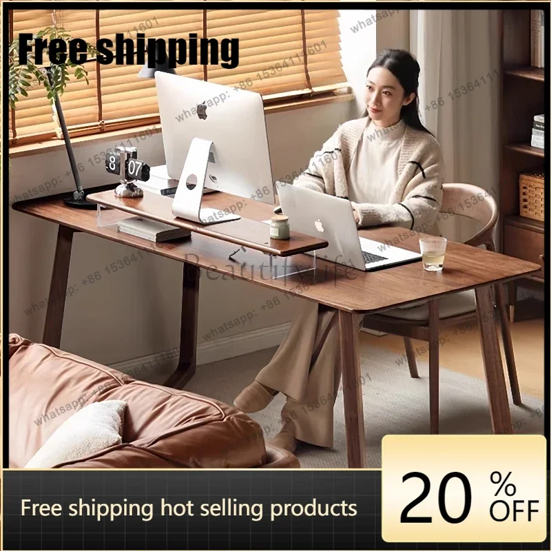 X4 Designer Modern Wood Office Desks Luxury Home Asthetic Large Writing Computer Desks Standing Laptop Escritorios Office Furnit
X4 Designer Modern Wood Office Desks Luxury Home Asthetic Large Writing Computer Desks Standing Laptop Escritorios Office Furnit