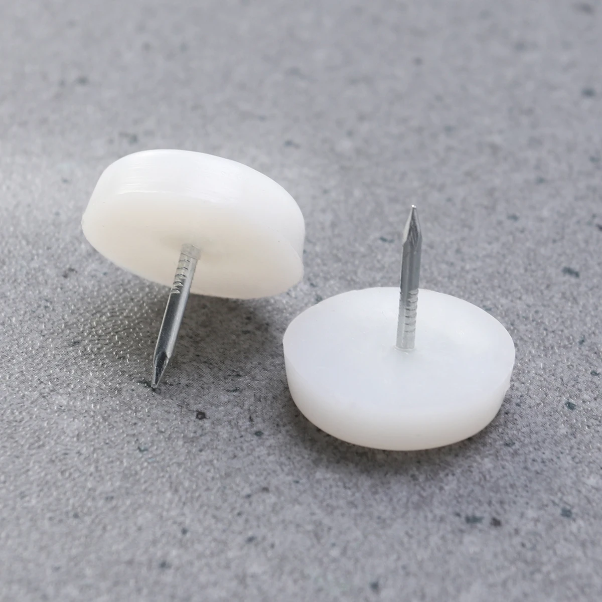 30 pcs Furniture Legs Sofa Tacks Durable Plastic Iron Height Increaser Cushion Support Prevent Sliding White Nail
30 pcs Furniture Legs Sofa Tacks Durable Plastic Iron Height Increaser Cushion Support Prevent Sliding White Nail