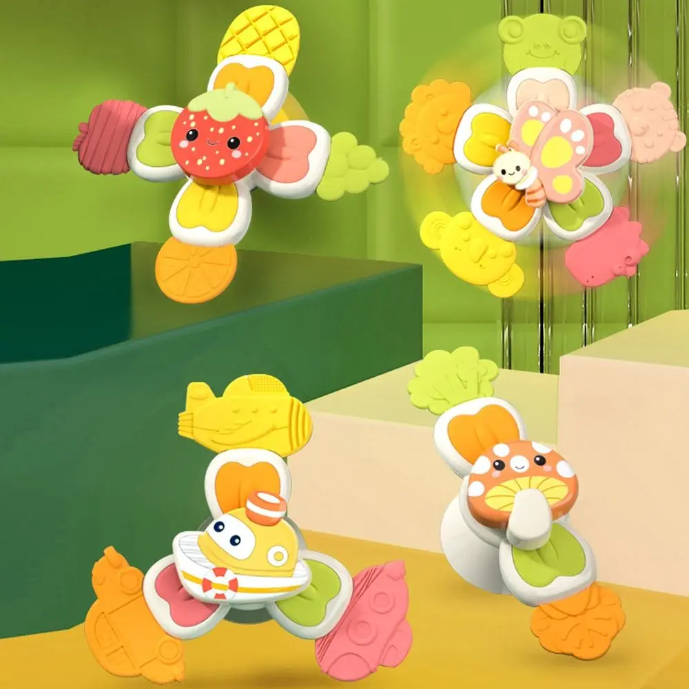4Pcs Creative Cute Cartoon Baby Spinning Toy Interesting Portable Finger Spinning Top with Suction Cup Bathing Toy Kid
4Pcs Creative Cute Cartoon Baby Spinning Toy Interesting Portable Finger Spinning Top with Suction Cup Bathing Toy Kid