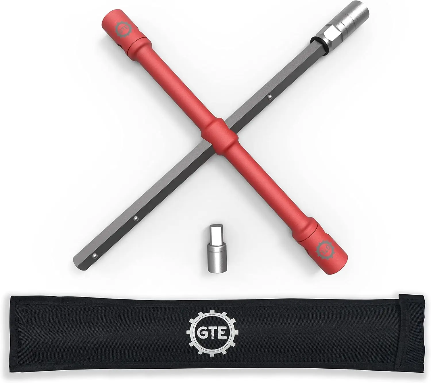 Universal Compact Lug Wrench Set with Super-Strong Tire Iron and Lug Nut Remover - 2X More Torque for Roadside Emergencies
Universal Compact Lug Wrench Set with Super-Strong Tire Iron and Lug Nut Remover - 2X More Torque for Roadside Emergencies