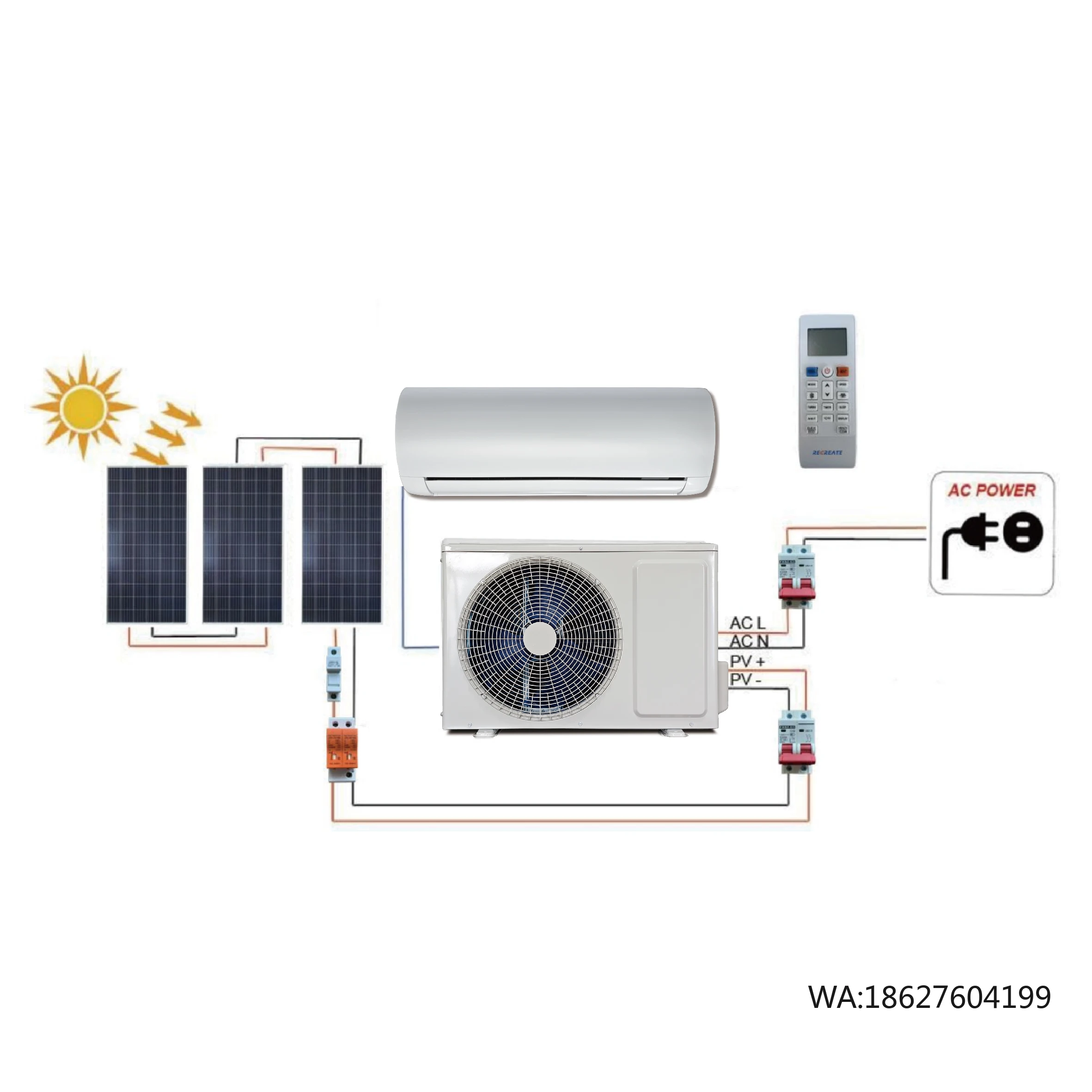 Powered Air Conditioner Solar PV AC System 12000Btu 18000Btu 24000Btu NEW PRODUCTS Sunrain Solar
Powered Air Conditioner Solar PV AC System 12000Btu 18000Btu 24000Btu NEW PRODUCTS Sunrain Solar