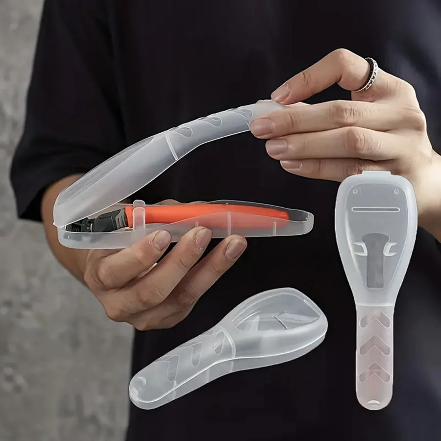 1pcs Razor Travel Storage Box Transparent Dustproof Carrying Case Cartridge Box For Gillette Razor Men Daily Supplies Organizer
1pcs Razor Travel Storage Box Transparent Dustproof Carrying Case Cartridge Box For Gillette Razor Men Daily Supplies Organizer