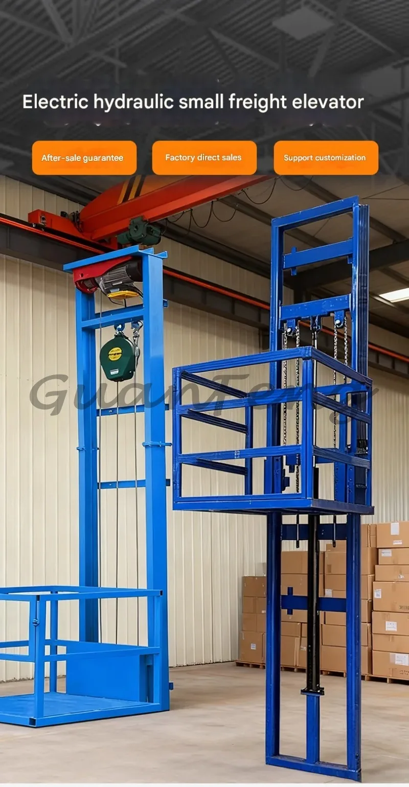 Home Use Small Goods Lift Factory Hydraulic Cargo Elevator New Steel Warehouse Electric Wire Rope Hoist
Home Use Small Goods Lift Factory Hydraulic Cargo Elevator New Steel Warehouse Electric Wire Rope Hoist