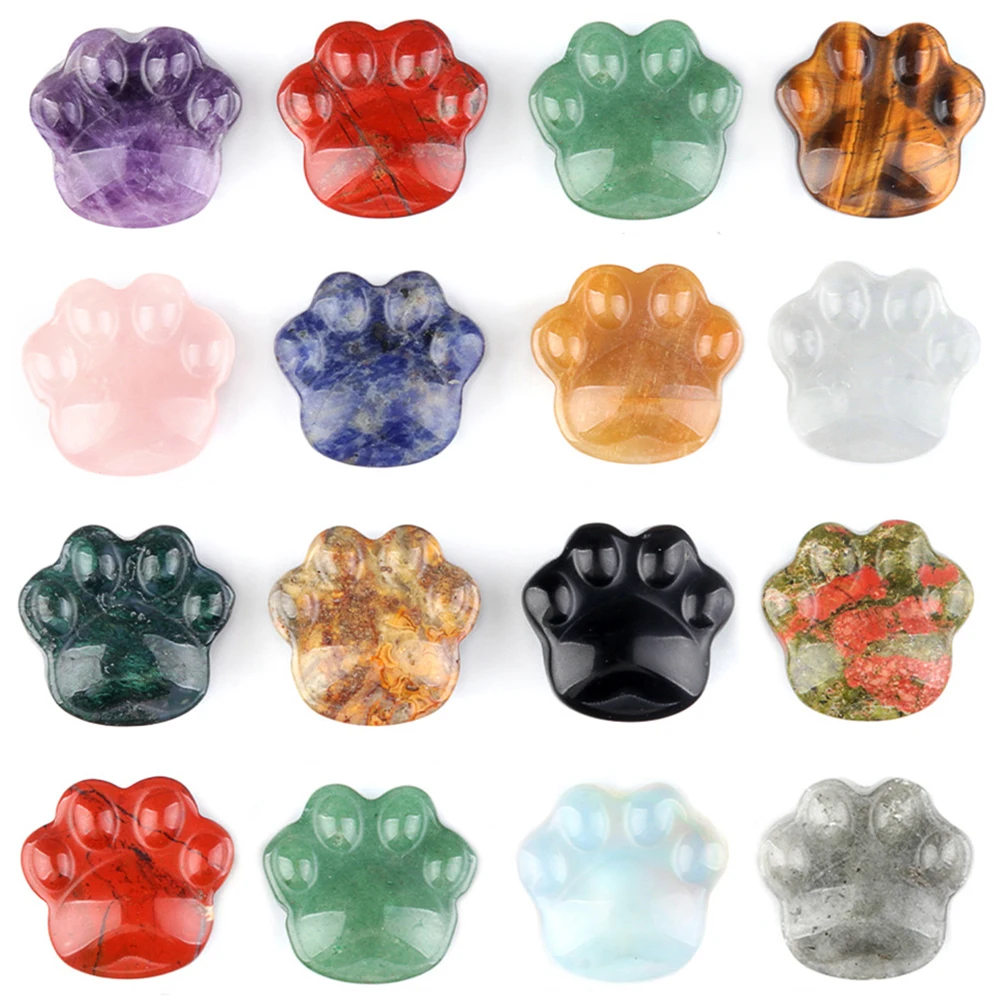 Wholesale 30mm Mini Cut Cat Paw Figurine Natural Stones Crystals Amethyst Quartz Agate Jade Reiki Healing Animal Home Decor Gift
Wholesale 30mm Mini Cut Cat Paw Figurine Natural Stones Crystals Amethyst Quartz Agate Jade Reiki Healing Animal Home Decor Gift