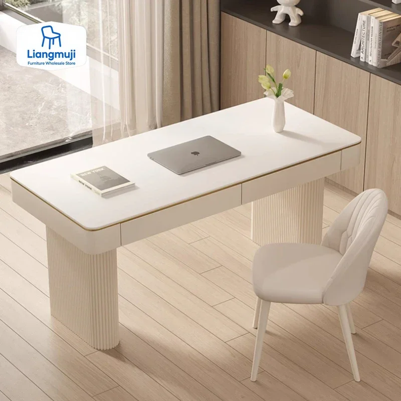 Designer Modern White Office Desks Drawers Chair Asthetic Writing Study Computer Desks Gaming Standing Scrivania Furniture
Designer Modern White Office Desks Drawers Chair Asthetic Writing Study Computer Desks Gaming Standing Scrivania Furniture