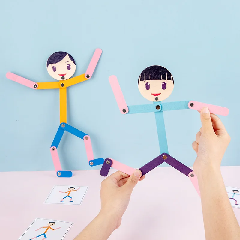 Sport Wooden Man Material DIY Puzzle Toys Boards Educational Game Early Learning Toy For Children Preschool Training Imagination
Sport Wooden Man Material DIY Puzzle Toys Boards Educational Game Early Learning Toy For Children Preschool Training Imagination
