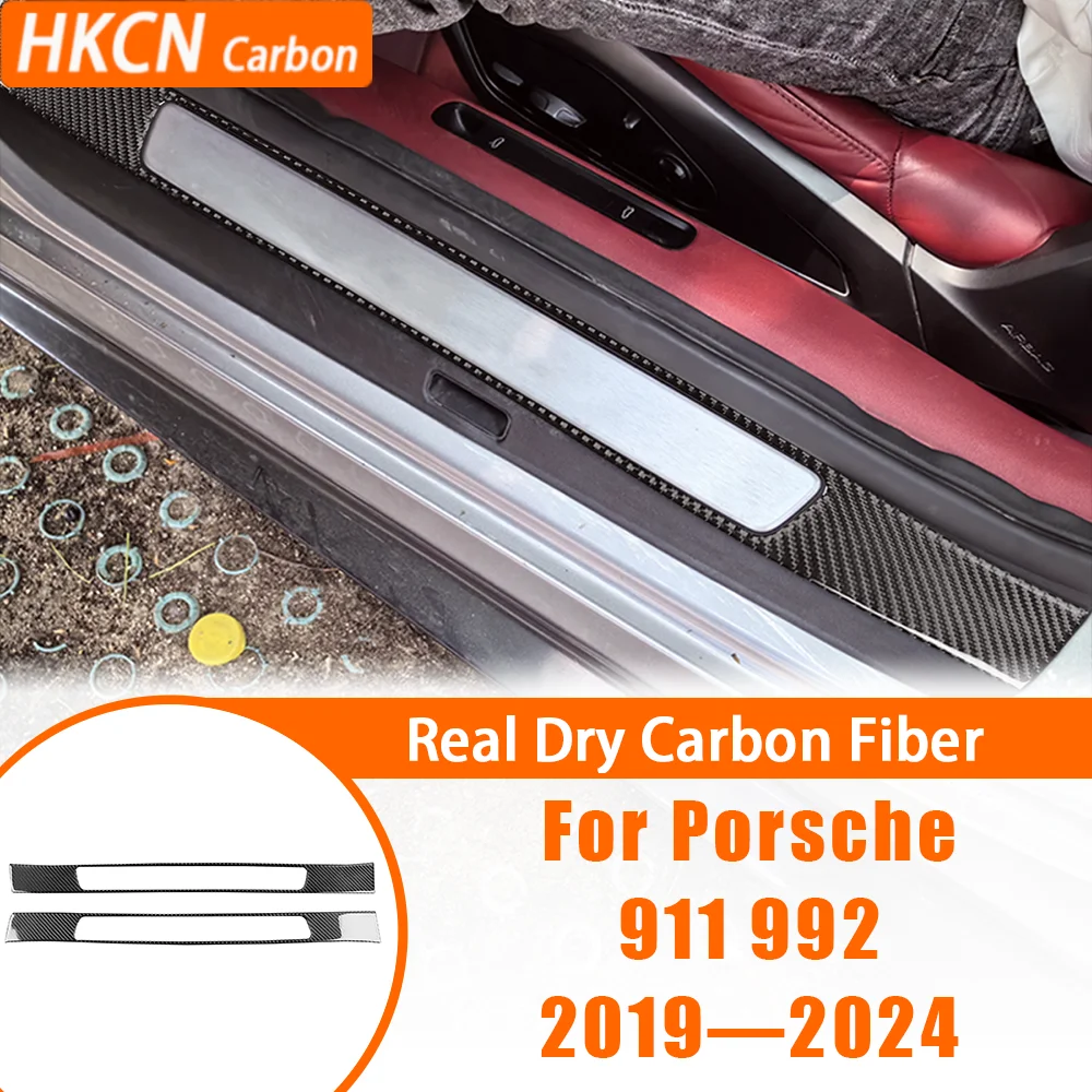 For Porsche 911 992 2019—2024 Carbon Fiber Outer Threshold Sill Strips Car Accessories Interior Cover Trim Modification Sticker
For Porsche 911 992 2019—2024 Carbon Fiber Outer Threshold Sill Strips Car Accessories Interior Cover Trim Modification Sticker