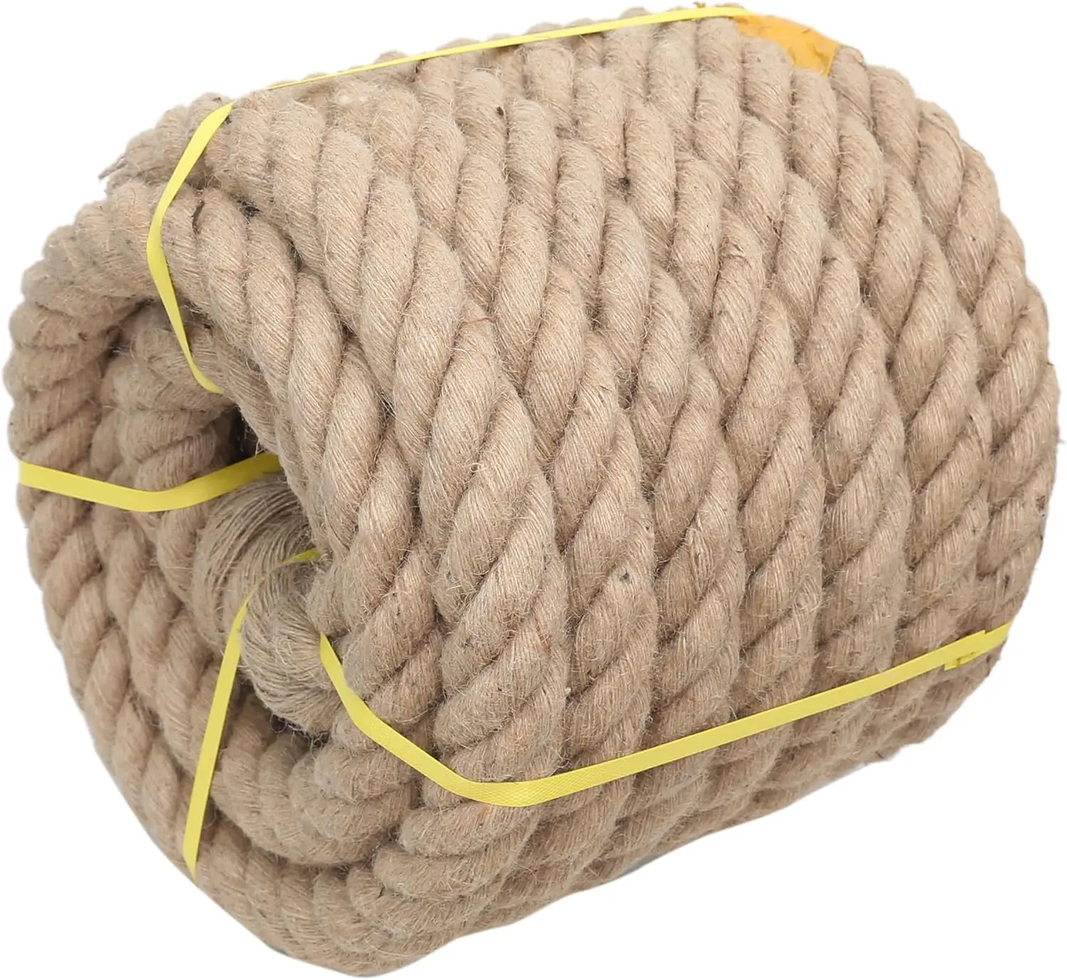 2 Inch x 25Ft Natural Jute Rope for Heavy Duty Swing, Tug of War, Nautical & Hammock Use
2 Inch x 25Ft Natural Jute Rope for Heavy Duty Swing, Tug of War, Nautical & Hammock Use