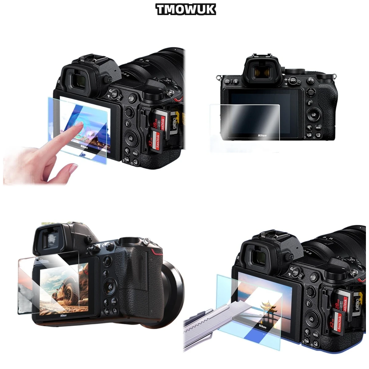 For Nikon Z5 Z6 Z7 Z8 Z9 - Privacy Screen Protector With Anti-Spy Film, Tempered Glass 9H Anti-Scratch Coating
For Nikon Z5 Z6 Z7 Z8 Z9 - Privacy Screen Protector With Anti-Spy Film, Tempered Glass 9H Anti-Scratch Coating