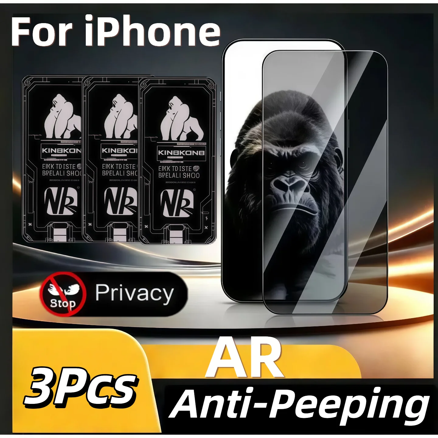 3PCS For iPhone 17/16/15 Pro Gorilla Dust-Free Case Full-Screen Tempered Glass Screen Protector Anti-Shatter & Dust-Pro
3PCS For iPhone 17/16/15 Pro Gorilla Dust-Free Case Full-Screen Tempered Glass Screen Protector Anti-Shatter & Dust-Pro