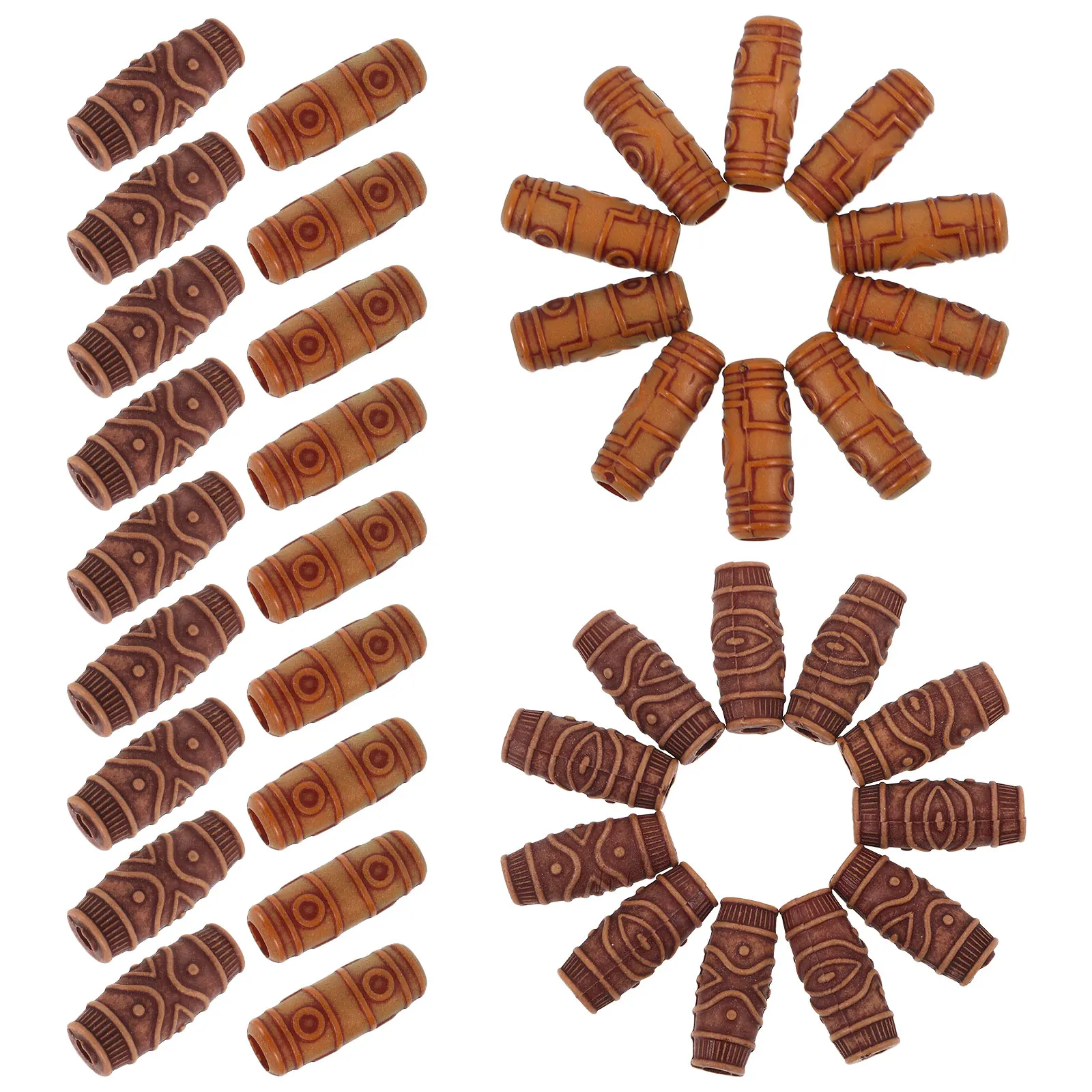 Imitation Wood Decoration Round Smooth Perforated Beads Wood Beads for Handmade Crafts Jewelry Making Natural Brown
Imitation Wood Decoration Round Smooth Perforated Beads Wood Beads for Handmade Crafts Jewelry Making Natural Brown