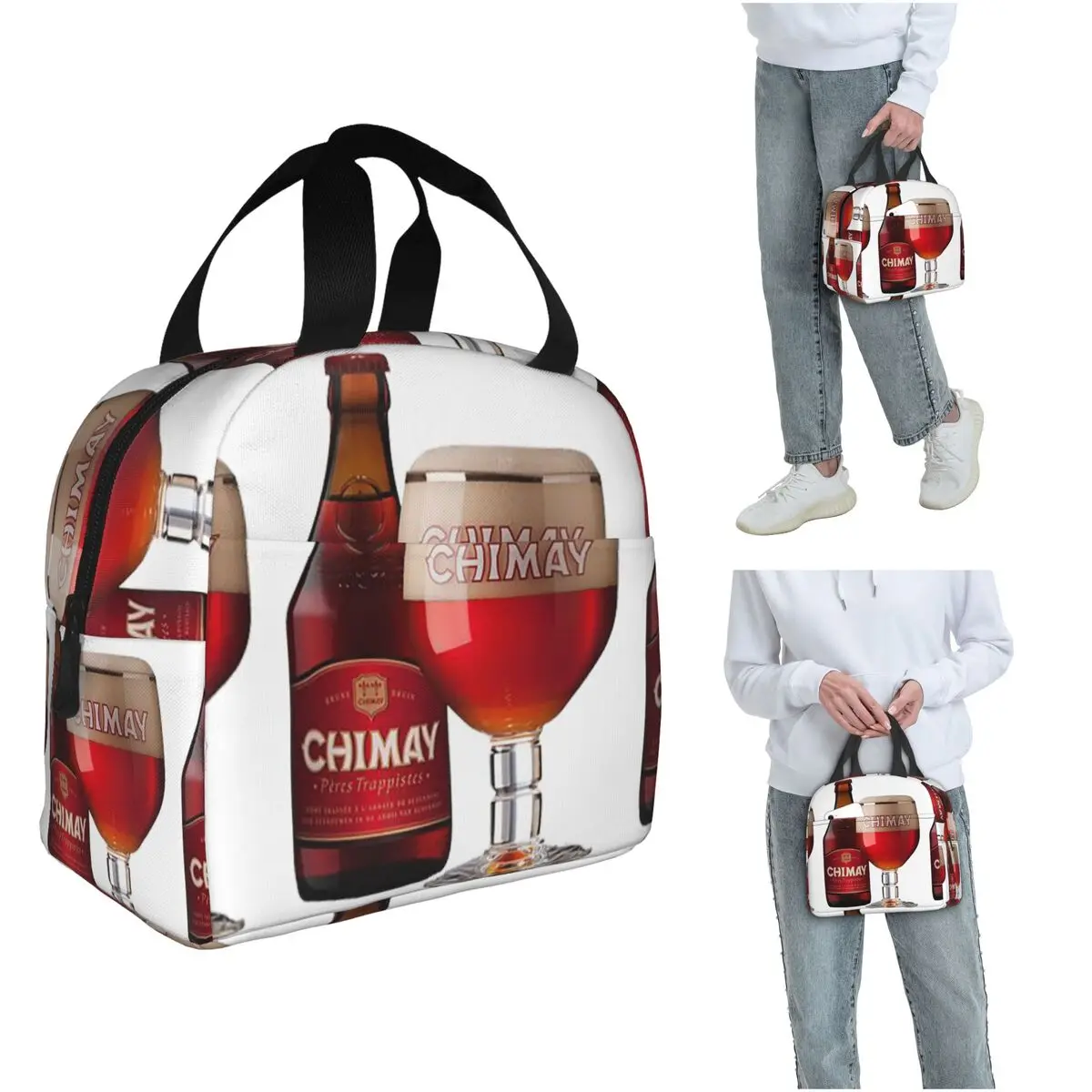 Изолированная сумка для обеда Chimay с логотипом для женщин и детей, портативные коробки для еды, термосумка для обеда
Изолированная сумка для обеда Chimay с логотипом для женщин и детей, портативные коробки для еды, термосумка для обеда