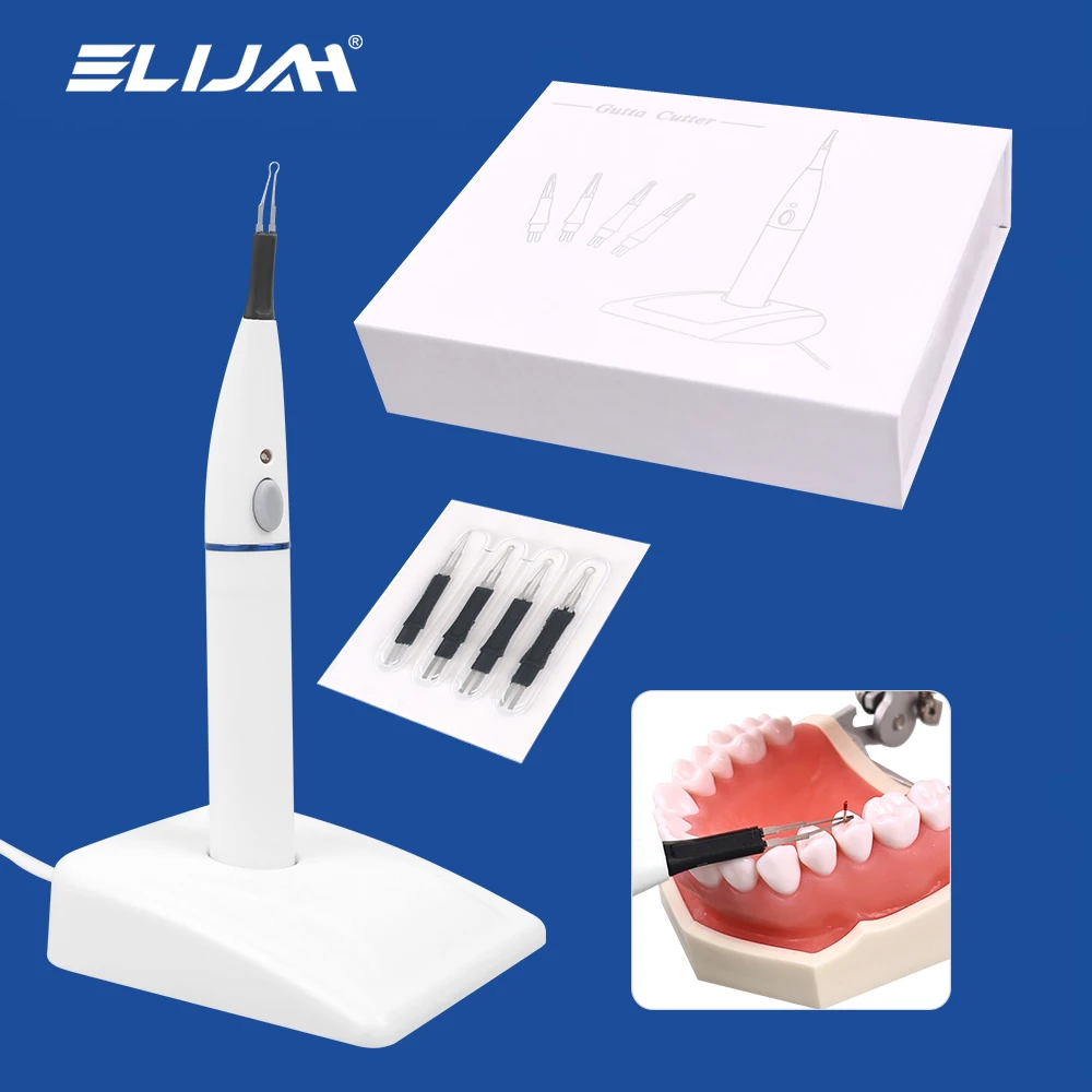 ELIJAH 1 Set Dental Gutta Percha Tip Cutter Dissolved Breaker Gutta Percha Cutter with 4 Tips Tooth Gum Cutter Dentistry Tools
ELIJAH 1 Set Dental Gutta Percha Tip Cutter Dissolved Breaker Gutta Percha Cutter with 4 Tips Tooth Gum Cutter Dentistry Tools
