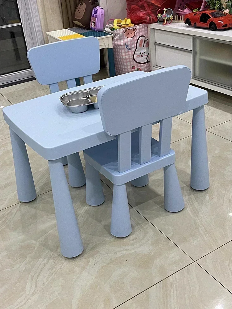 Liangyi Home Furnishing Kindergarten Children's Table and Chair Set Baby Learning Desk Children's Toy Table Plastic Square Table
Liangyi Home Furnishing Kindergarten Children's Table and Chair Set Baby Learning Desk Children's Toy Table Plastic Square Table