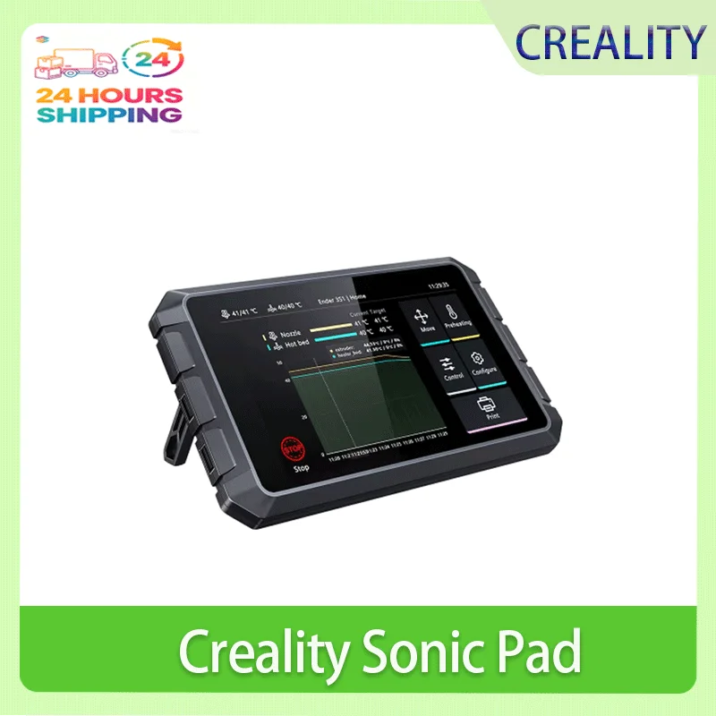 CREALITY 3D Sonic Pad 7 Inch Multi Touch 64 Bit Screen 3D Printer Smart Pad for Ender 3 Pro
CREALITY 3D Sonic Pad 7 Inch Multi Touch 64 Bit Screen 3D Printer Smart Pad for Ender 3 Pro
