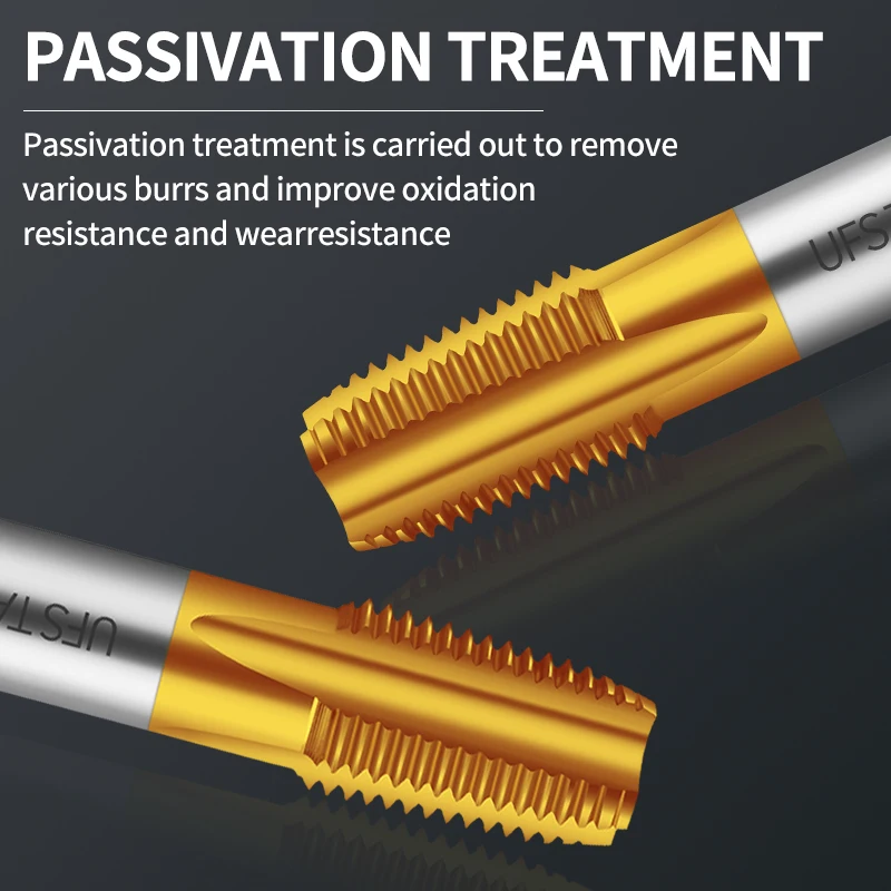 UFS TAP 1PCS HSSE-35 JIS Standard TIN Coating Pipe Straight Fluted Tap NPT NPS 1/16 1/8 1/4 3/8 1/2 Machine Screw Thread Taps
UFS TAP 1PCS HSSE-35 JIS Standard TIN Coating Pipe Straight Fluted Tap NPT NPS 1/16 1/8 1/4 3/8 1/2 Machine Screw Thread Taps
