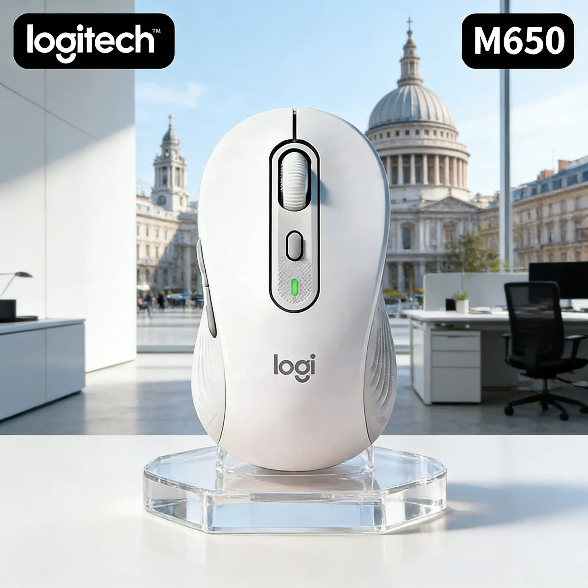 M650/M650L Silent Bluetooth Wireless Mouse Advanced Optical Sensor Programmable Keys for Office And Laptop Use
M650/M650L Silent Bluetooth Wireless Mouse Advanced Optical Sensor Programmable Keys for Office And Laptop Use