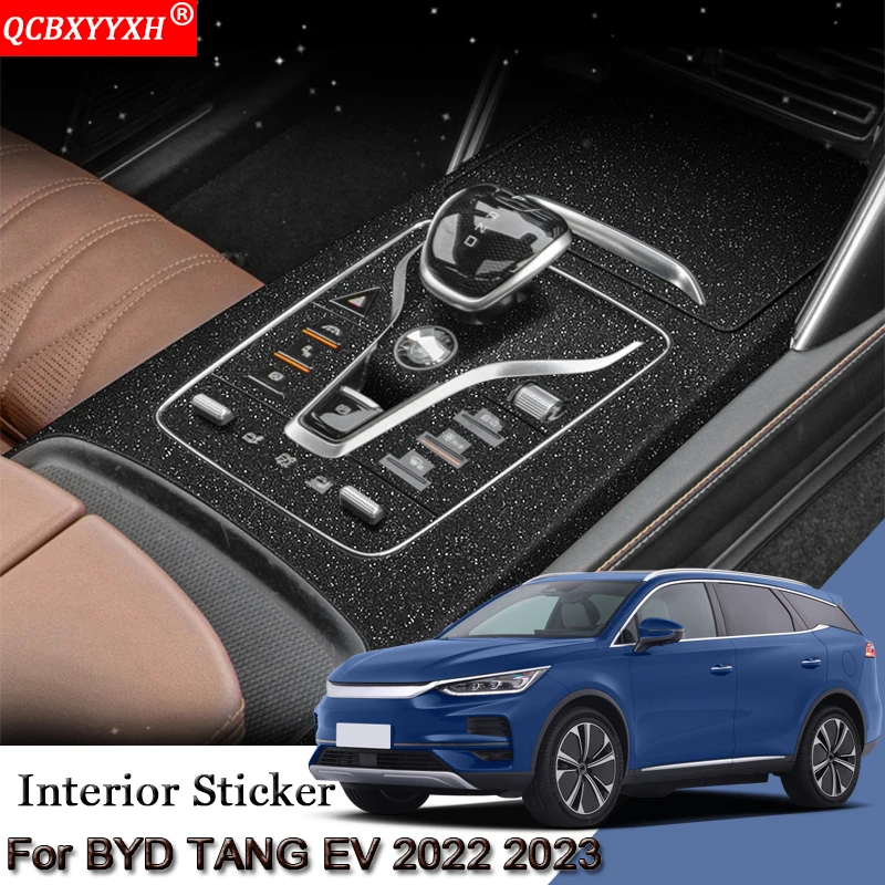 Car Interior Stickers Fit For BYD TANG EV 2022 2023 Center Console Panel Sticker Lifting Window Panel Gear Box Protective Film
Car Interior Stickers Fit For BYD TANG EV 2022 2023 Center Console Panel Sticker Lifting Window Panel Gear Box Protective Film