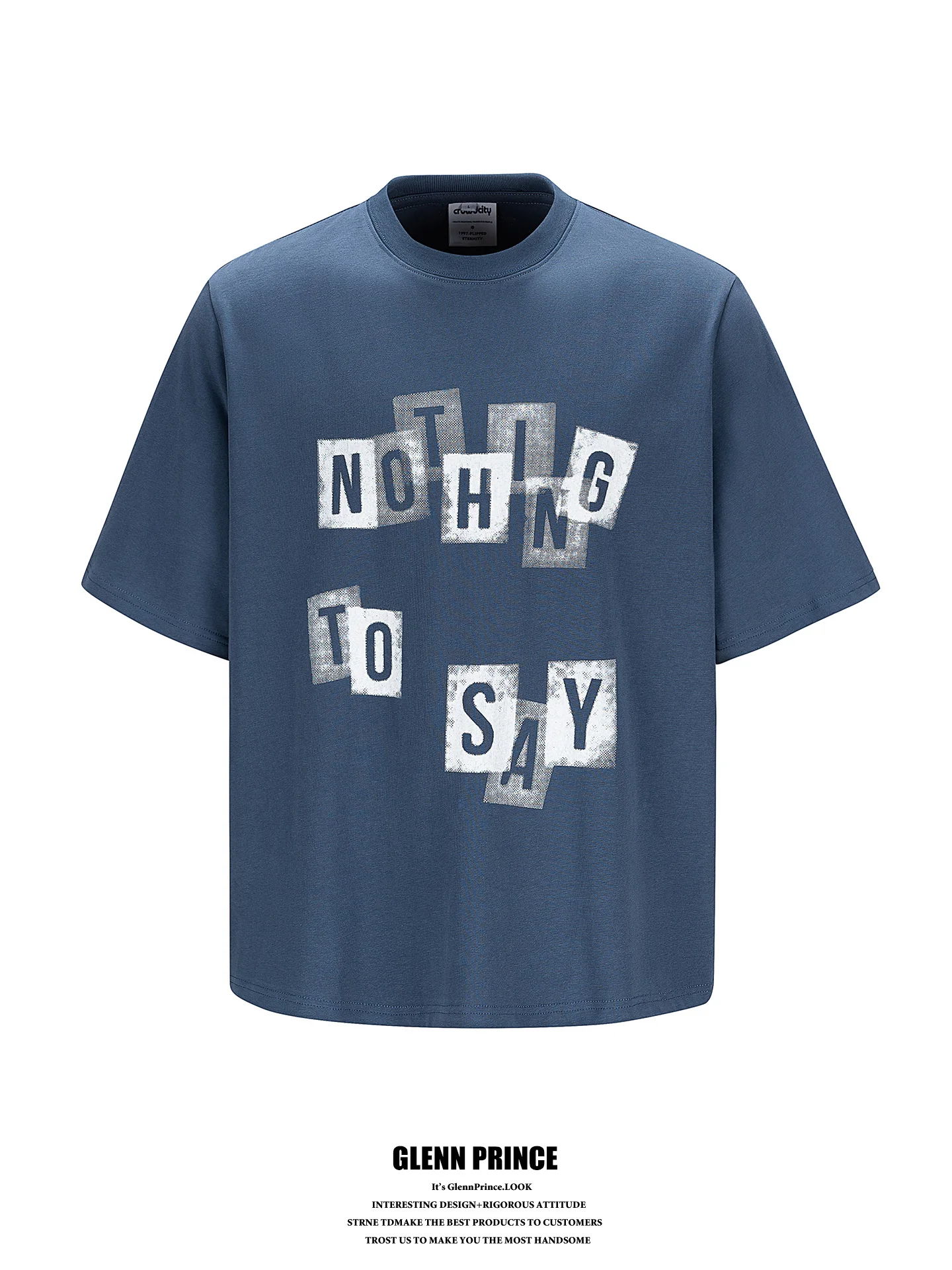 GPstudio Japanese High Street Weathered Letter Print Design Short Sleeve Men's T-Shirt Summer Lazy Style Unisex Tee Cotton Pu...
GPstudio Japanese High Street Weathered Letter Print Design Short Sleeve Men's T-Shirt Summer Lazy Style Unisex Tee Cotton Pu...