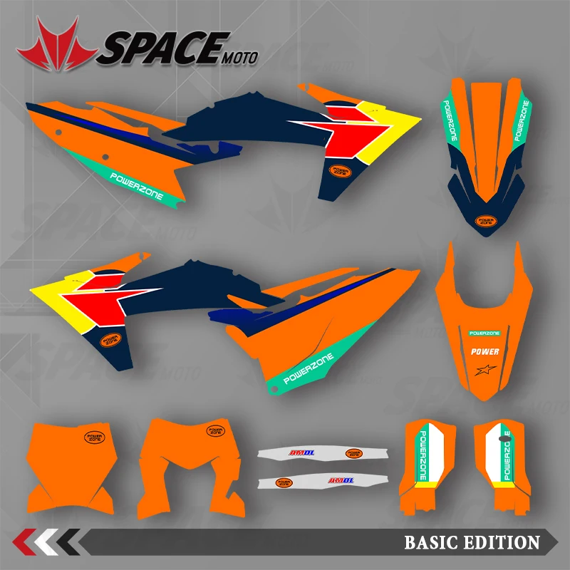 SPACE MOTO For KTM 23-25SXF 24-26EXC Graphics Background Decals Stickers Motorcycle
SPACE MOTO For KTM 23-25SXF 24-26EXC Graphics Background Decals Stickers Motorcycle