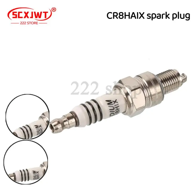Motorcycle Spark Plug CR8HIX Fit for 50cc 70cc 90cc 110cc 125cc 150cc ATV Pit Dirt Bike Go Kart Scooter Moped
Motorcycle Spark Plug CR8HIX Fit for 50cc 70cc 90cc 110cc 125cc 150cc ATV Pit Dirt Bike Go Kart Scooter Moped