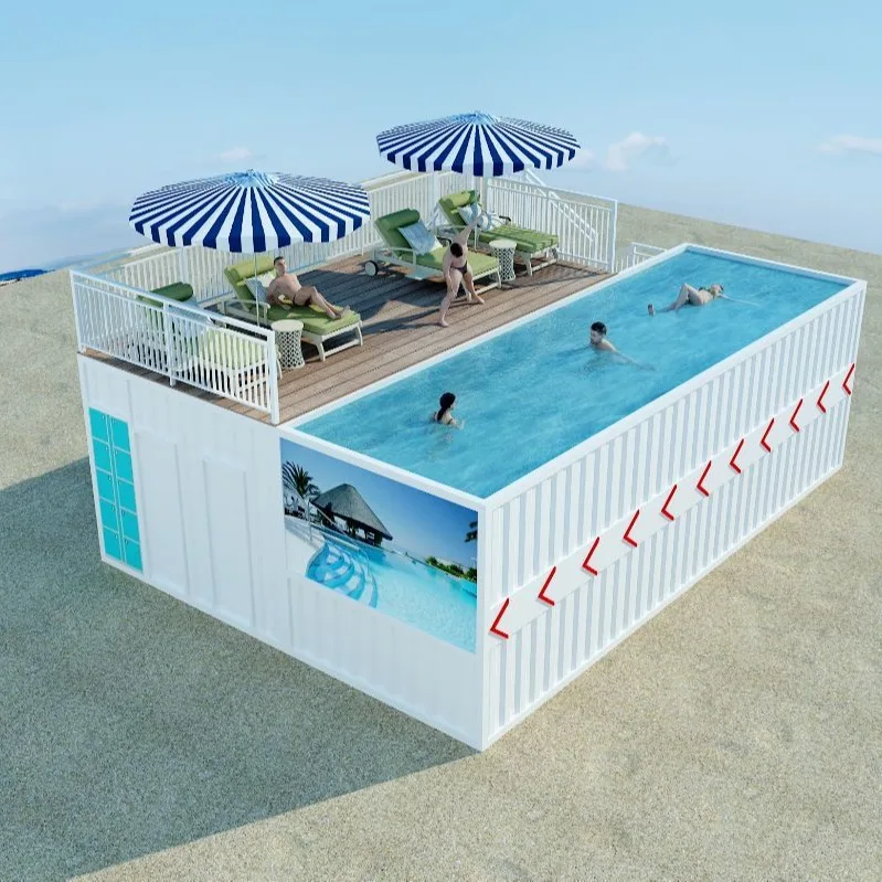 Fashionable Outdoor Swimming Pool Container Free Diving Experience, Visible Glass Deepens The Swimming Pool
Fashionable Outdoor Swimming Pool Container Free Diving Experience, Visible Glass Deepens The Swimming Pool
