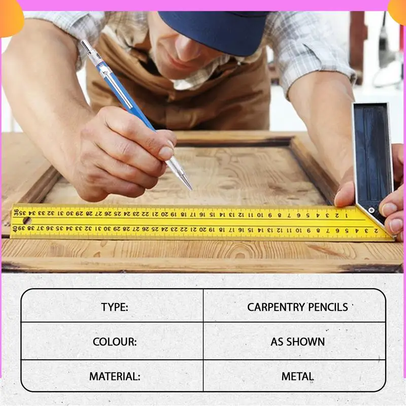 A23P 2Pcs Welders Pencil Round Refills Pencils With Metal Welding Marker For Tube Pipe Fitter/Welder
A23P 2Pcs Welders Pencil Round Refills Pencils With Metal Welding Marker For Tube Pipe Fitter/Welder