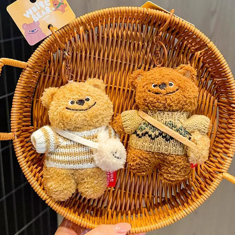 Cute Cartoon Plump Bear Bag Charm Plush Doll Car Keychain Lovely Soft Toy Keychain Backpack Decoration Accessories Gifts
Cute Cartoon Plump Bear Bag Charm Plush Doll Car Keychain Lovely Soft Toy Keychain Backpack Decoration Accessories Gifts