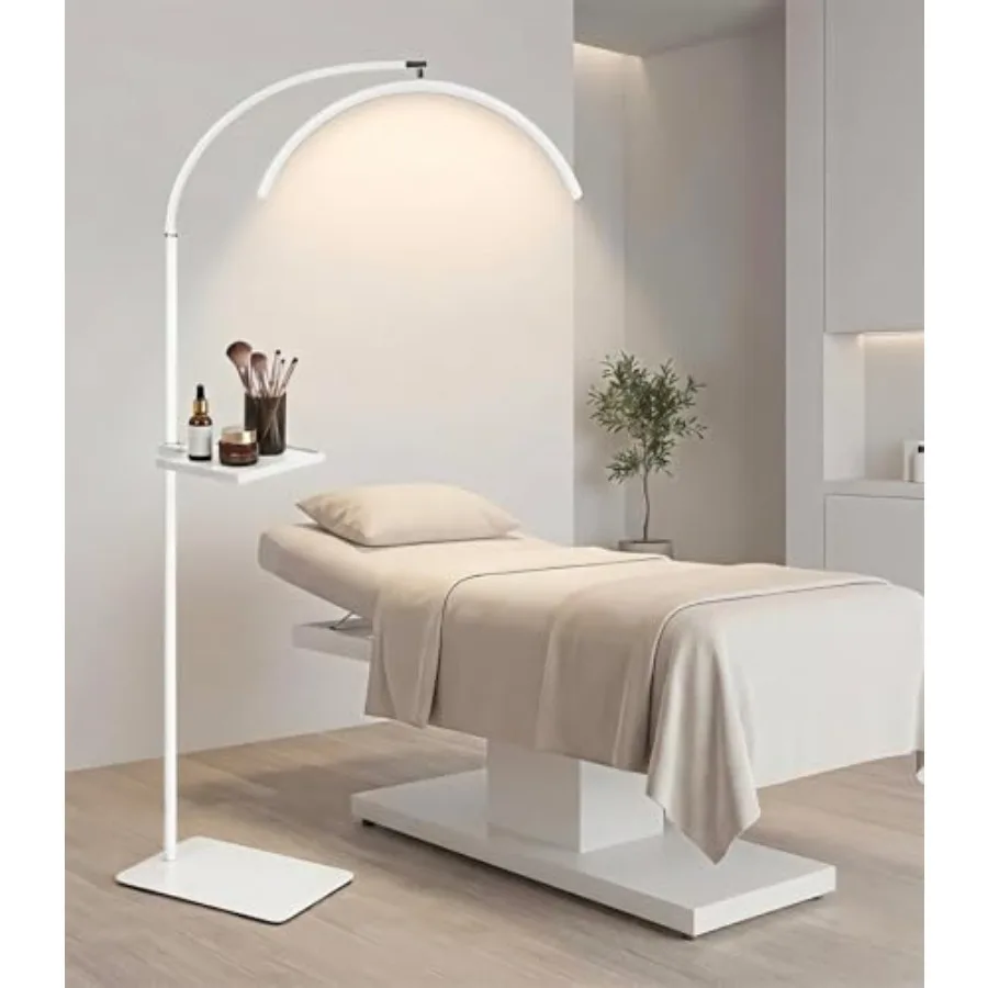 Half Moon LED Floor Light with Tool Tray for Lash Techs, Eyelash Extensions, Estheticians, Skincare, Nail Art, Tattoo Artists,
Half Moon LED Floor Light with Tool Tray for Lash Techs, Eyelash Extensions, Estheticians, Skincare, Nail Art, Tattoo Artists,