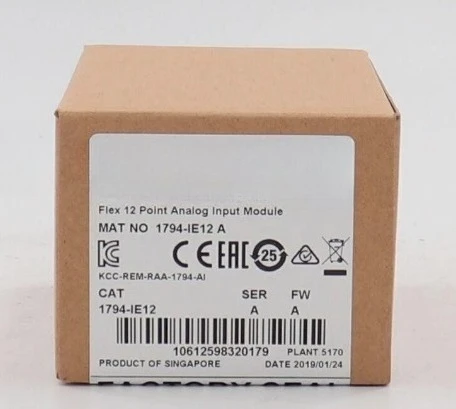 Brand new orignial 1794-IE12 I/O Analog Input Modules Fast delivery
Brand new orignial 1794-IE12 I/O Analog Input Modules Fast delivery