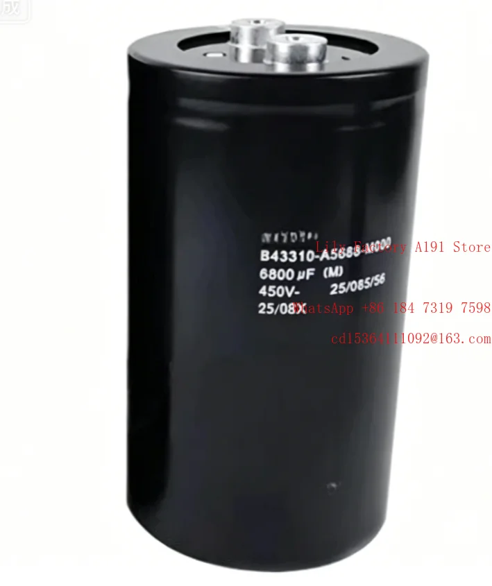 1pcs 6800UF400V4700UF EPCOS 450V3300UF5600UF10000UF capacitor
1pcs 6800UF400V4700UF EPCOS 450V3300UF5600UF10000UF capacitor