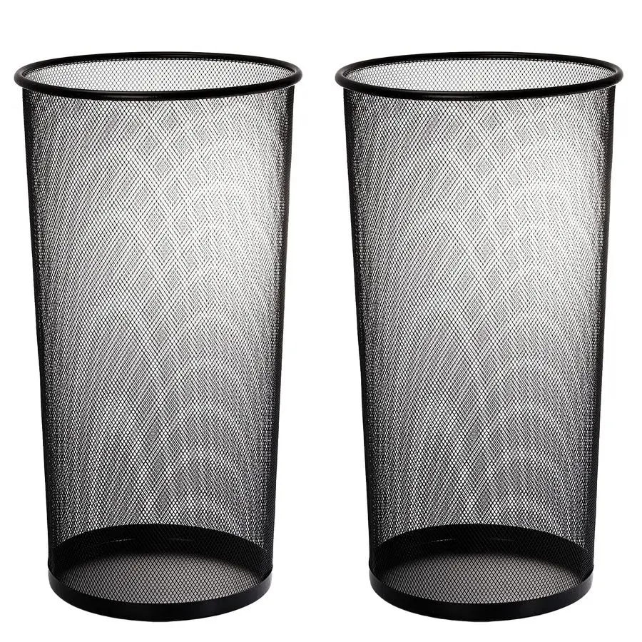 2 Pack Large Umbrella Holder, 10.5x20 Inch Metal Mesh Umbrella Stand, Freestanding Bucket for Umbrellas, Canes, Walking Sticks,
2 Pack Large Umbrella Holder, 10.5x20 Inch Metal Mesh Umbrella Stand, Freestanding Bucket for Umbrellas, Canes, Walking Sticks,