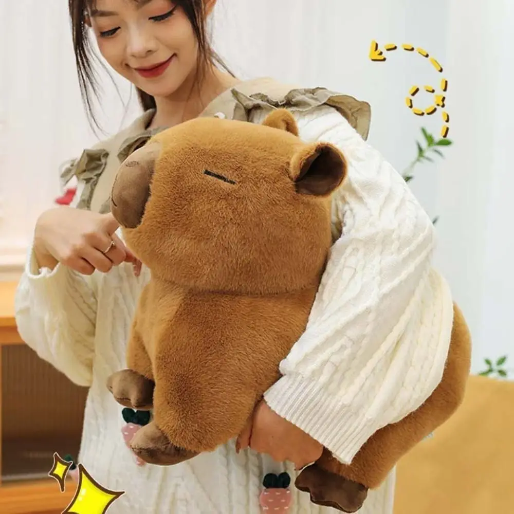 Cute PP Cotton Capybara Plush Doll Plush Brown Capybara Anime Fluffty Toy Cartoon Soft Water Dolphin Pillow Birthday Gift
Cute PP Cotton Capybara Plush Doll Plush Brown Capybara Anime Fluffty Toy Cartoon Soft Water Dolphin Pillow Birthday Gift