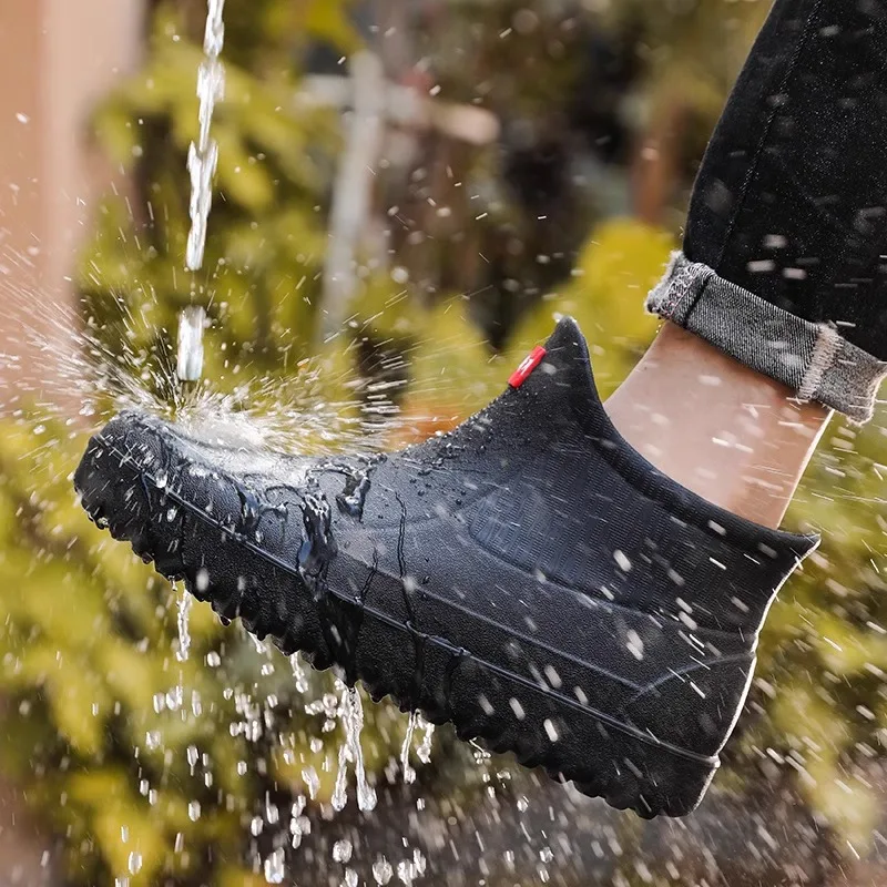 Black, rain ,boots for men ,2025 new four-season waterproof outdoor camping leisure fishing shoes short-tube car wash work shoes
Black, rain ,boots for men ,2025 new four-season waterproof outdoor camping leisure fishing shoes short-tube car wash work shoes