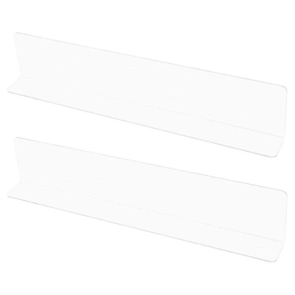 2pcs Bathtub Splash Clear PVC Spatter Protector Water Resistant Oil Resistant for Bathroom Sink Shower Wall Kitchen Toilet Tub
2pcs Bathtub Splash Clear PVC Spatter Protector Water Resistant Oil Resistant for Bathroom Sink Shower Wall Kitchen Toilet Tub