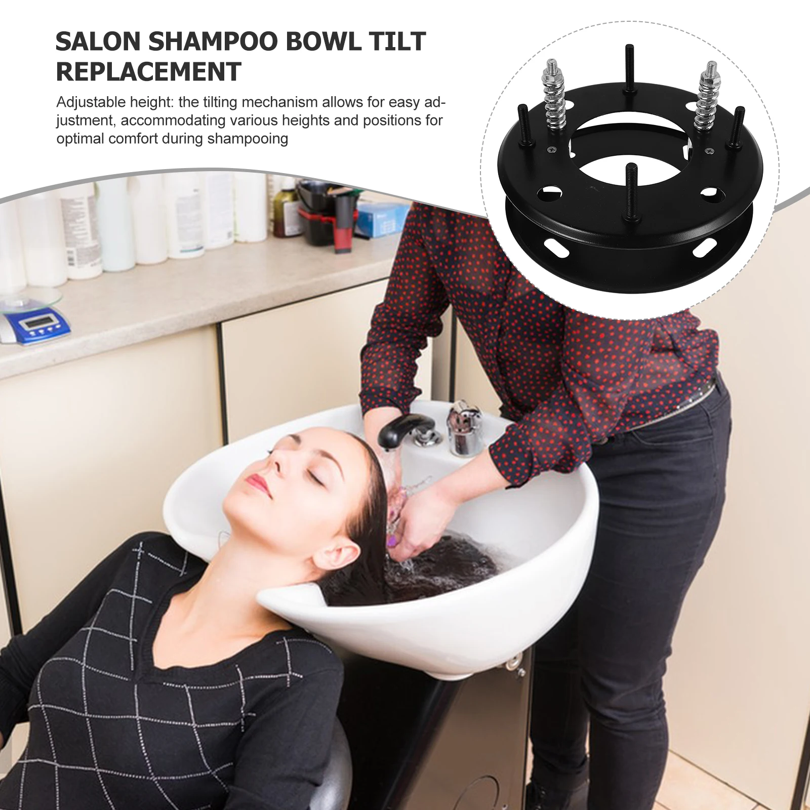 Tilting Mechanism Shampoo Bed Tilting Mechanism Salon Shampoo Bowl Tilt Replacement Tilt Supply for Salon Bed Bathroom Hardware
Tilting Mechanism Shampoo Bed Tilting Mechanism Salon Shampoo Bowl Tilt Replacement Tilt Supply for Salon Bed Bathroom Hardware