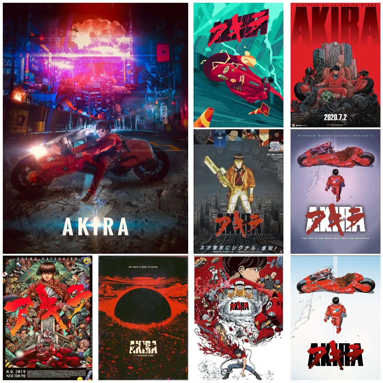 Плакат akira, настенный художественный плакат на холсте для современной семьи, гостиной, домашний декор
Плакат akira, настенный художественный плакат на холсте для современной семьи, гостиной, домашний декор