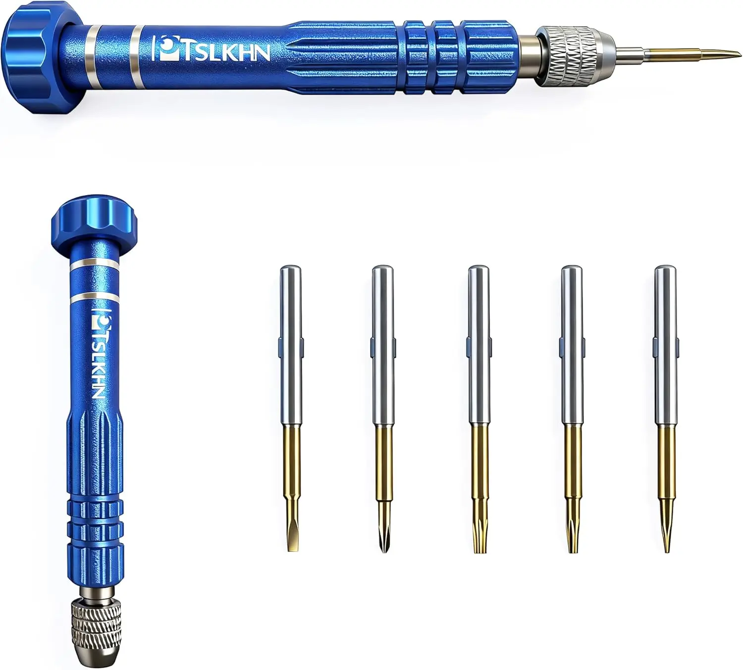 5-in-1 Magnetic Screwdriver Kit for Eyeglasses, Electronics, Jewelry - S2 Steel
5-in-1 Magnetic Screwdriver Kit for Eyeglasses, Electronics, Jewelry - S2 Steel