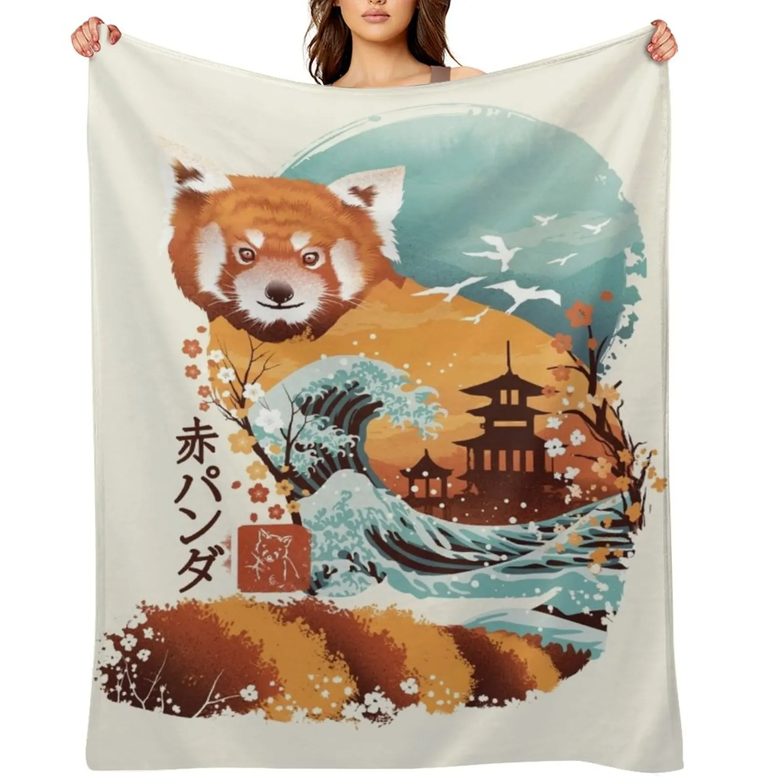 Ukiyo e Red Panda Throw Blanket Quilt Bed linens Tourist Giant Sofa Blankets
Ukiyo e Red Panda Throw Blanket Quilt Bed linens Tourist Giant Sofa Blankets