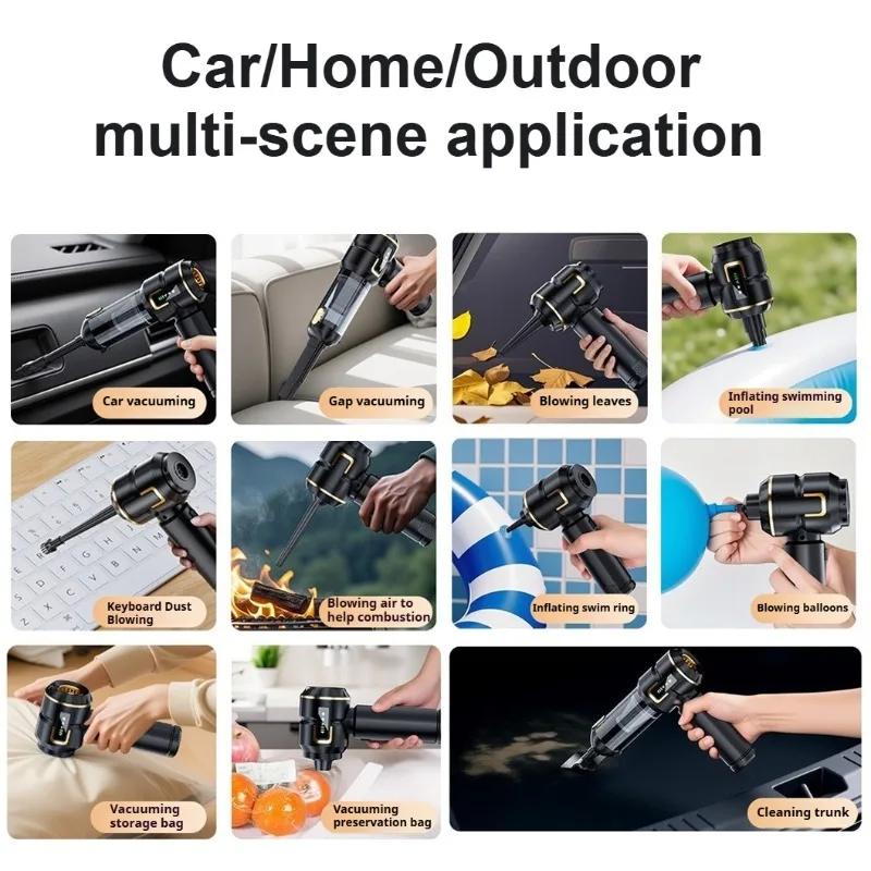 Mini Car Vacuum Cleaner Strong Scution Cordless 998000PA Powerful Wireless Car Cleaner HandHeld Portable Vacuum Cleaner for Car
Mini Car Vacuum Cleaner Strong Scution Cordless 998000PA Powerful Wireless Car Cleaner HandHeld Portable Vacuum Cleaner for Car