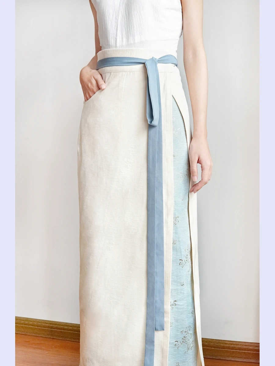 Двухсекционная спиральная юбка Song Dynas Sle Hanfu, длинная длина, улучшенный цвет, тканая золотая традиционная культура, женская ...
Двухсекционная спиральная юбка Song Dynas Sle Hanfu, длинная длина, улучшенный цвет, тканая золотая традиционная культура, женская ...