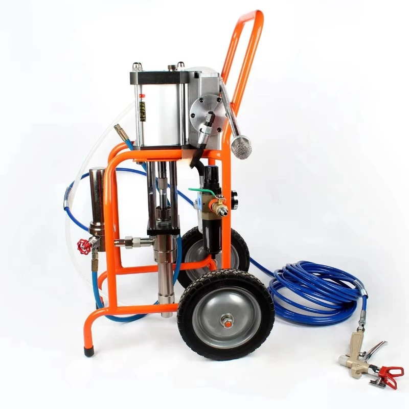 Portable electric airless paint sprayer pneumatic spray gun for industrial paint pressure feed
Portable electric airless paint sprayer pneumatic spray gun for industrial paint pressure feed