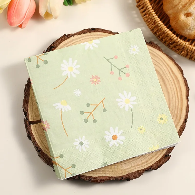 20pcs/bag Flower Decoupage Dinner Napkin Paper Table Disposable Tissue Wedding Birthday Decorative Napkins
20pcs/bag Flower Decoupage Dinner Napkin Paper Table Disposable Tissue Wedding Birthday Decorative Napkins