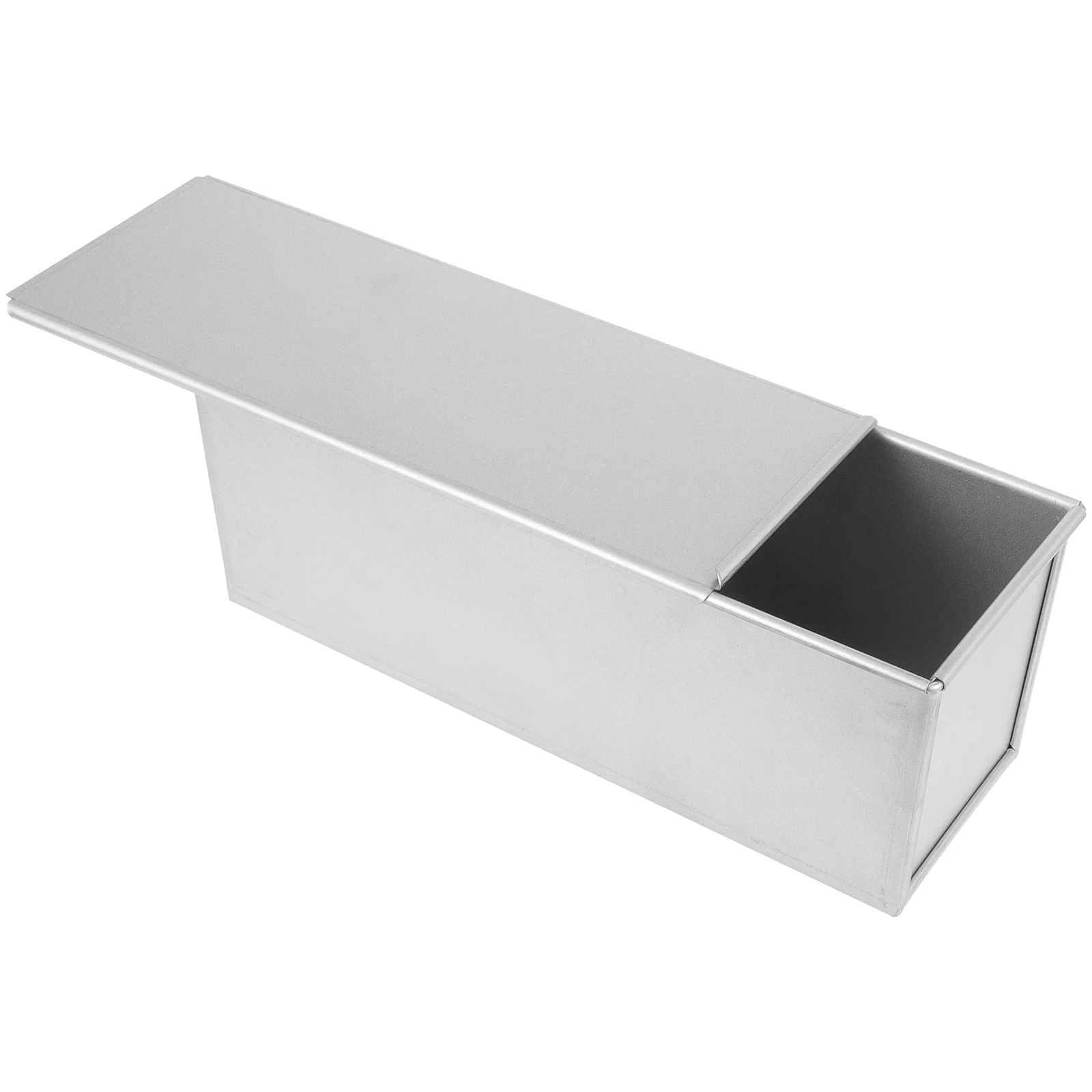 Bread Toast Box Baking Dish with Lid Loaf Pan Cake Pans for Nonstick Aluminum Alloy Plating
Bread Toast Box Baking Dish with Lid Loaf Pan Cake Pans for Nonstick Aluminum Alloy Plating